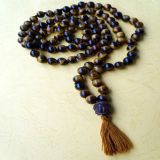 Tigrovo oko s guru perlom Buda, ogrlica - tradicionalni stili izrade